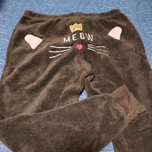 Cat face joggers by pj couture